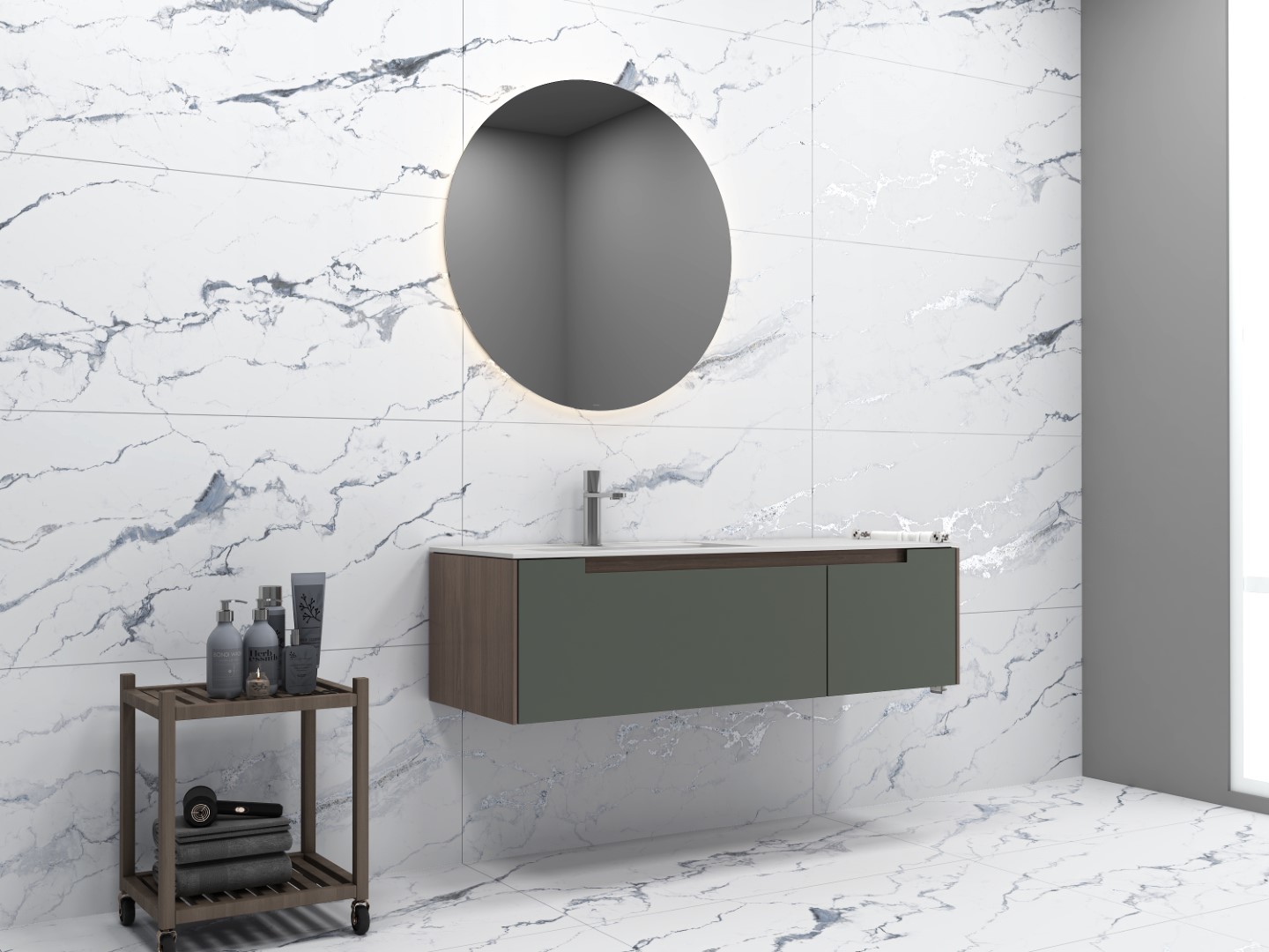 Carvo Calacatta Amron Blue (Main Image)